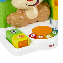 Fisher-Price Pippi smart play building blocks Park Bilingual learning animal baby early education puzzle cognitive toy 1 year old FJC10