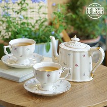 Ostyle tea set suit Coffee pot set with small lavish English style afternoon tea tea tea set Home water bottle kettle suit