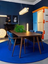 Solid wood desk simple conference table long table living room long table modern dining table and chair combination large table negotiation table