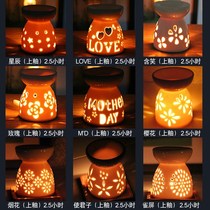 Aoshi ceramic essential oil aromatherapy lamp creative romantic aromatherapy candle lamp lamp stove Hotel beauty salon bedroom home