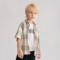 Annil ANEL ANEL 21 year summer boy boy round neck short sleeve vest AB122594
