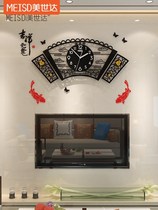 Clock and clock living room personality creative fashion restaurant wall decoration clock art wall watch modern simple atmosphere