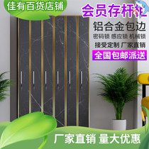 Billiards Depository Rod lock cabinet Billiard Cue Member Cabinet Nine Clubs Storage Cabinet Table Tennis Supplies Special Accessories