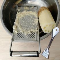 Stainless Steel Potato Mill Mash Mashed Ginger Garlic Foam Grinders Lotus Root Powder Planed to rub Clay Soil Taro Grinding
