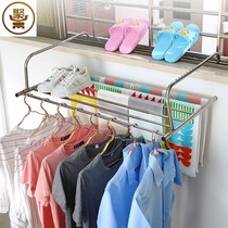 Balcony Window Edge Folding Shelving Shelf Foldable Multifunction Laundry Cabinet Flower rack Washing machine outside flower shelf