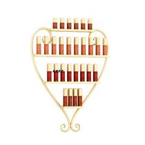 Storage wall-mounted ins Japanese storage rack shelf shop gold display cabinet nail polish European plastic rack rack