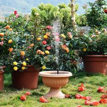 Solar fountain 0 degrees all year round 6 fountain modes without plug-in Durable anti-aging