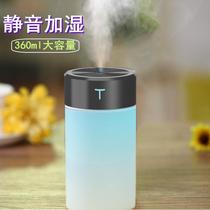 New Water Replenishing Instrument Silent Fragrance Machine Big White MINI HOME DESKTOP ATOMIZATION AIR PURIFYING USB HUMIDIFIER