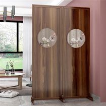 Screen partition living room new Chinese entry door simple modern porch shelf creative decoration