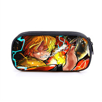 New product 2020 new single layer student pen bag vertical square large capacity polyester pencil case large bag capacity