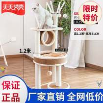 Cat Climbing Rack Cute Cat Climbing Rod Family Size Jumpboard Toy Cat Jumping Table Cat Shelf Small Korean Edition