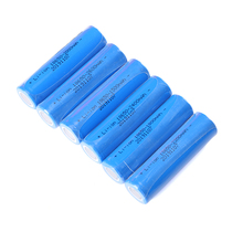 Flat head 18650 lithium battery without protective board 3 7v 4 2V large capacity strong light flashlight fan rechargeable