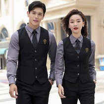 Bar ktv waiter overalls male hotel dining restaurant coffee shop overalls autumn and winter women