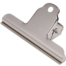 Dali 9531 stainless steel clip with a thick stainless steel old-fashioned long tail bill clip large steel clip