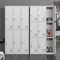 Stainless steel commercial wardrobe multi-door staff storage cabinet hospital laboratory clean workshop shoe cabinet change cabinet
