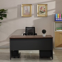 Staff desksingles minimal modern computer desktop desktop household desk 1 2 m 1 4 table and chair combination