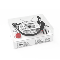 TINYL x North Sea Monster Limited Bluetooth Audio Vinyl Record Machine Valentines Day Boys and Girls Holiday Gifts