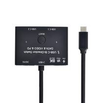 NGFF USB3 1 USB-C splitter Type-C one split two HD 8K computer data charging splitter