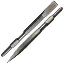 Electric hammer impact drill bit square shank Round shank hexagonal shank ultra-thin flat chisel pick drills electric pick head shovel chisel to cut through wall