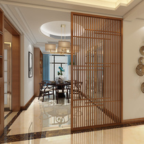 Antique doors and windows solid wood flower grid new Chinese folding screen custom porch partition retro style Chinese movable