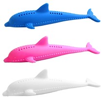 New Silicone Mint Fish Cat Toy Pet Catnip Soft Cleaning Kitt