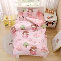 Kindergarten entrance to garden Seven sets of quilts covered with a complete set of bed items Six sets of afternoon Toba class Three sets