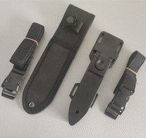 Cold weapon saber straight knife pants high hardness tactical portable knife set melon fruit knife fruit knife universal hanging waist scabbard