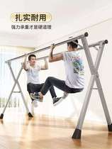 Japanese MUJI E drying rack floor-to-ceiling folding household stainless steel bedroom telescopic pole tanning quilt artifact