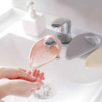 Faucet extender childrens extension pipe faucet splash-proof head cartoon cute silicone cover cute artifact head card