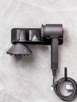 Free hole hair dryer bracket dyson Dyson hair dryer bathroom pylons Hair dryer storage toilet shelf