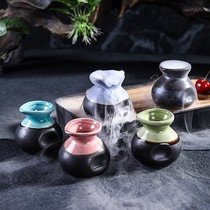 Sabre dry ice cup small container dry ice cup small pot small pot plate decoration small Ware utensils dish plate decoration embellishment