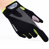 Mens outdoor sports fishing gloves mountaineering full finger tactical gloves summer thin riding driving female fitness non-slip
