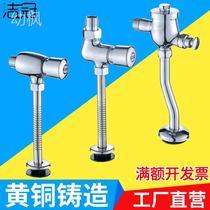 Urinal flush valve hand-pressed toilet toilet switch delay urinal press urinal flush valve