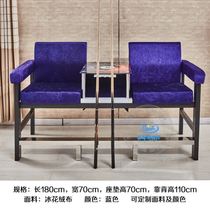 Billiards chair billiards viewing chair fabric ball viewing chair leisure chair solid wood supplies member Hall viewing chair