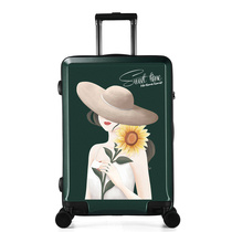 Foreign trade export trolley case 20 inch Korean version of universal wheel student suitcase female suitcase 24 inch tide fairy box