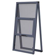 Anti-one screen window frame telescopic anti-gold window screen theft body invisible theft rigid mesh U window with lock protection sand