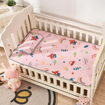 Baby kindergarten mat padded dual-use double-sided latex childrens mat special 60×120 summer girl nap