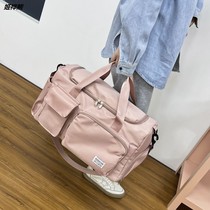 Travel bag female portable large-capacity male waterproof lightweight waiting for production storage short-distance travel bag student luggage bag