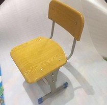 Sub-Bacon Trainee Single Class Chair Chair Factory Small Square Bench Table And Chairs Childrens Home Straight Elementary School Stool Double Pin Chair Column Training