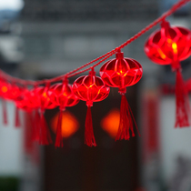 Condensation Spring Festival lanterns indoor small lanterns lanterns flashlights New year home balcony decorative lights pendant