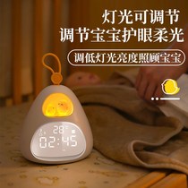 Student alarm Net red Bluetooth electronic rechargeable multi-function clock children cartoon simple ins bedside wall clock