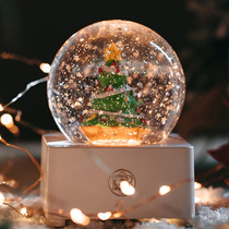 Unicorn Crystal Ball Music Box Music Box Music box snow birthday gift for Boys Girls 78 years old Christmas