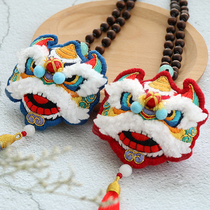 Ping An Fu handmade embroidery diy material bag car pendant sachet to send boyfriend and best friend personal protection gift