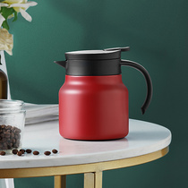Stuffy pot office heat preservation stainless steel stewed bubble teapot Home portable tea set with filter net tea set