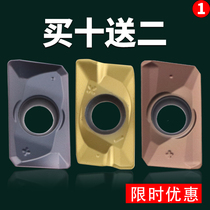 CNC milling insert APMT1604 cemented carbide milling cutter head 1135 Dulong milling cutter grain R0 8 Blade