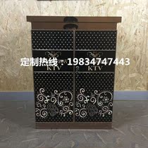 Song Cabinet KTV stainless steel sub entertainment club power amplifier cabinet aluminum alloy song cabinet New Song cabinet manufacturers now