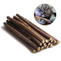 Natural Catnip Pet Cat Molar Toothpaste Stick Matatabi Actin