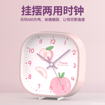 Table hanging wall dual-purpose clock clock home desk clock living room Fashion clock ornaments high-end light luxury