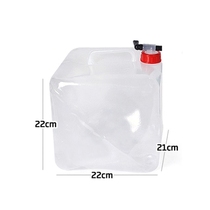 Folding bucket extra-large outdoor folding water storage barrel thickened portable drinking pure water barrel folding car drinking water