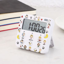 Snoopy kitchen can mute Net red electronic clock students do questions timer learning alarm clock timing cute reminder
